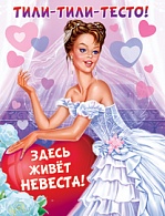 1ПЛ-389  Тили-тили тесто! Здесь живет невеста!