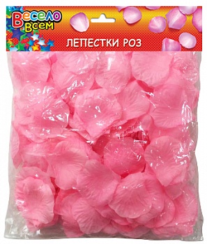 RP-002 Конфетти лепестки роз, светло-розовый