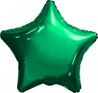 220403  Шар Звезда 19' / Зелёный